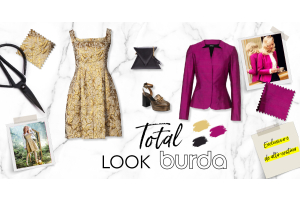 O look Burda Style para estas festividades: exclusivo e de alta-costura!