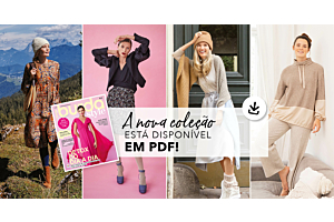 A coleção de moldes em PDF de Janeiro já está online!
