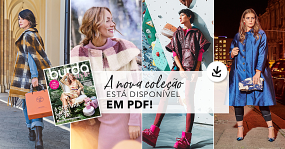 A coleção de moldes em PDF de Dezembro já está online!