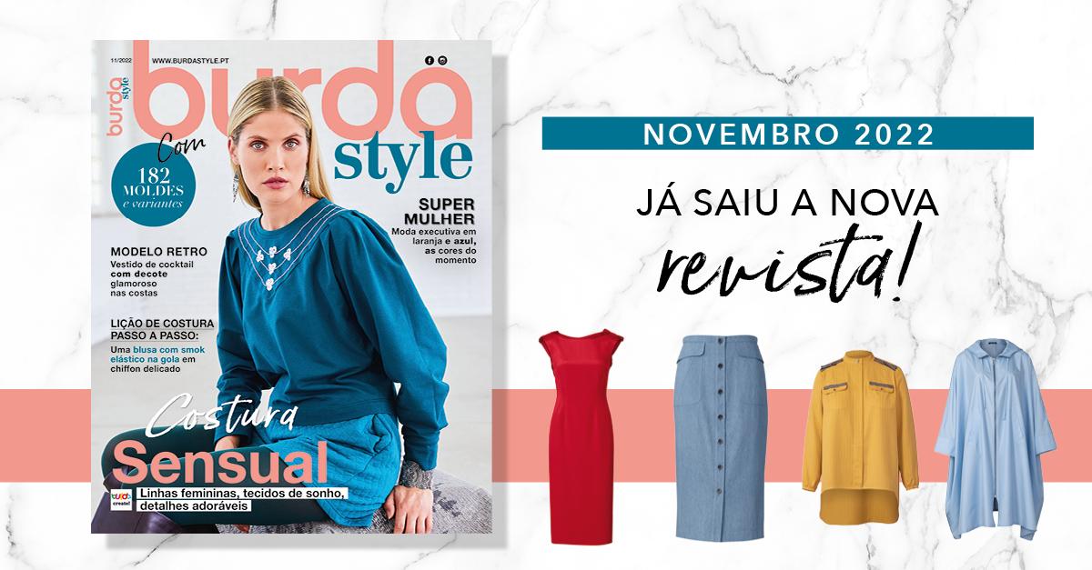 Novembro 2022: a nova edição da Burda Style!