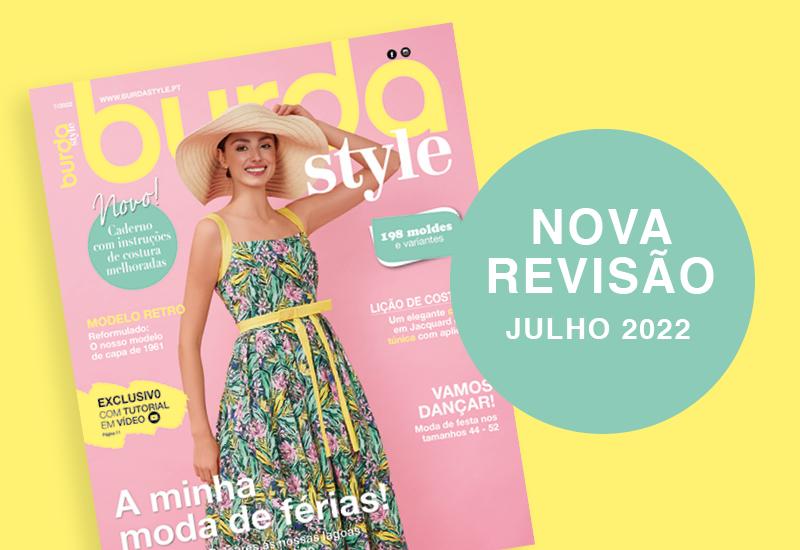 Julho 2022: a nova edição da Burda Style!